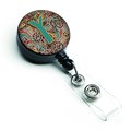 Carolines Treasures Letter Y Retro Tribal Alphabet Initial Retractable Badge Reel CJ2013-YBR